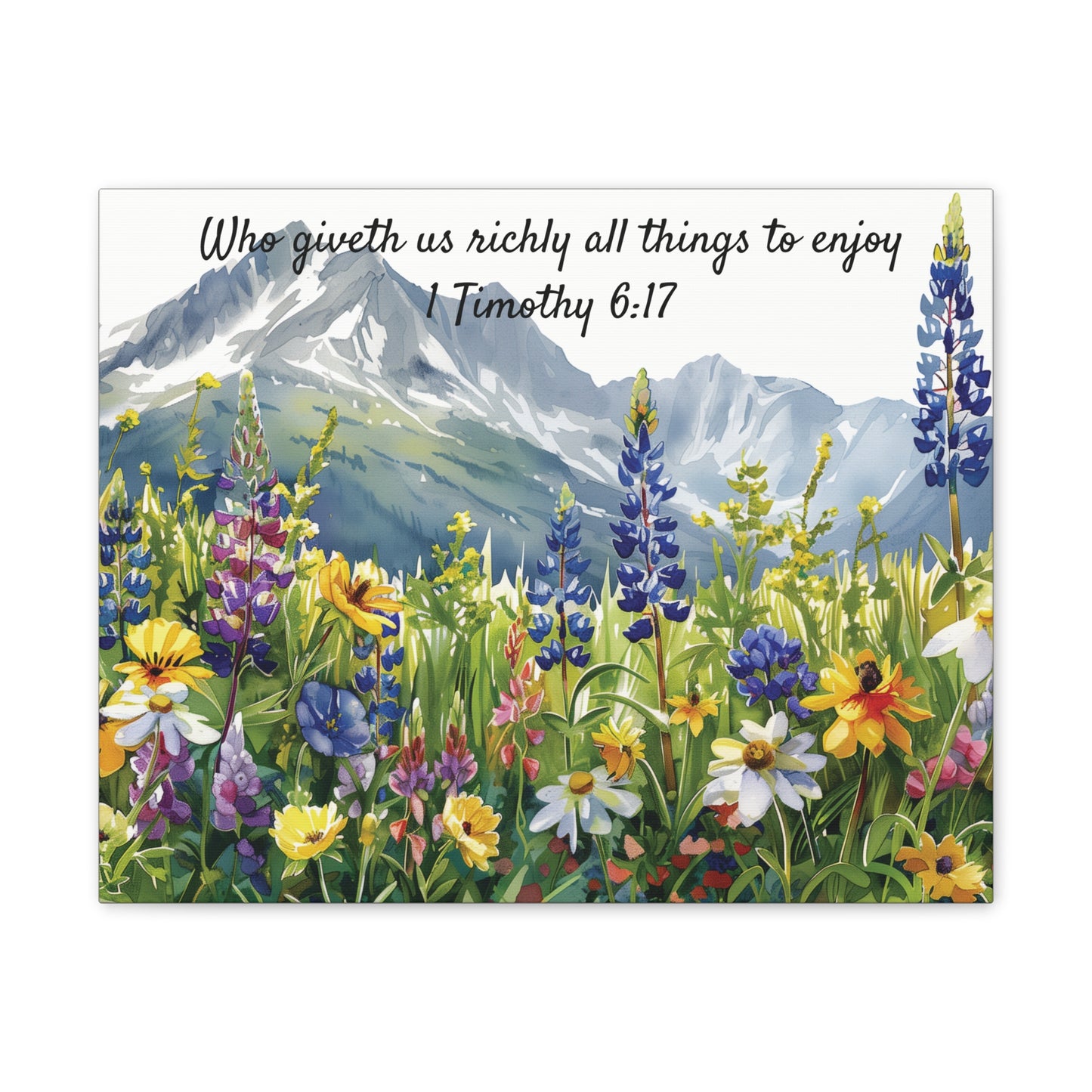 Colorado Alpine Mountain Flower Canvas Print - Stunning Wildflower Art for Your Home - Print #3