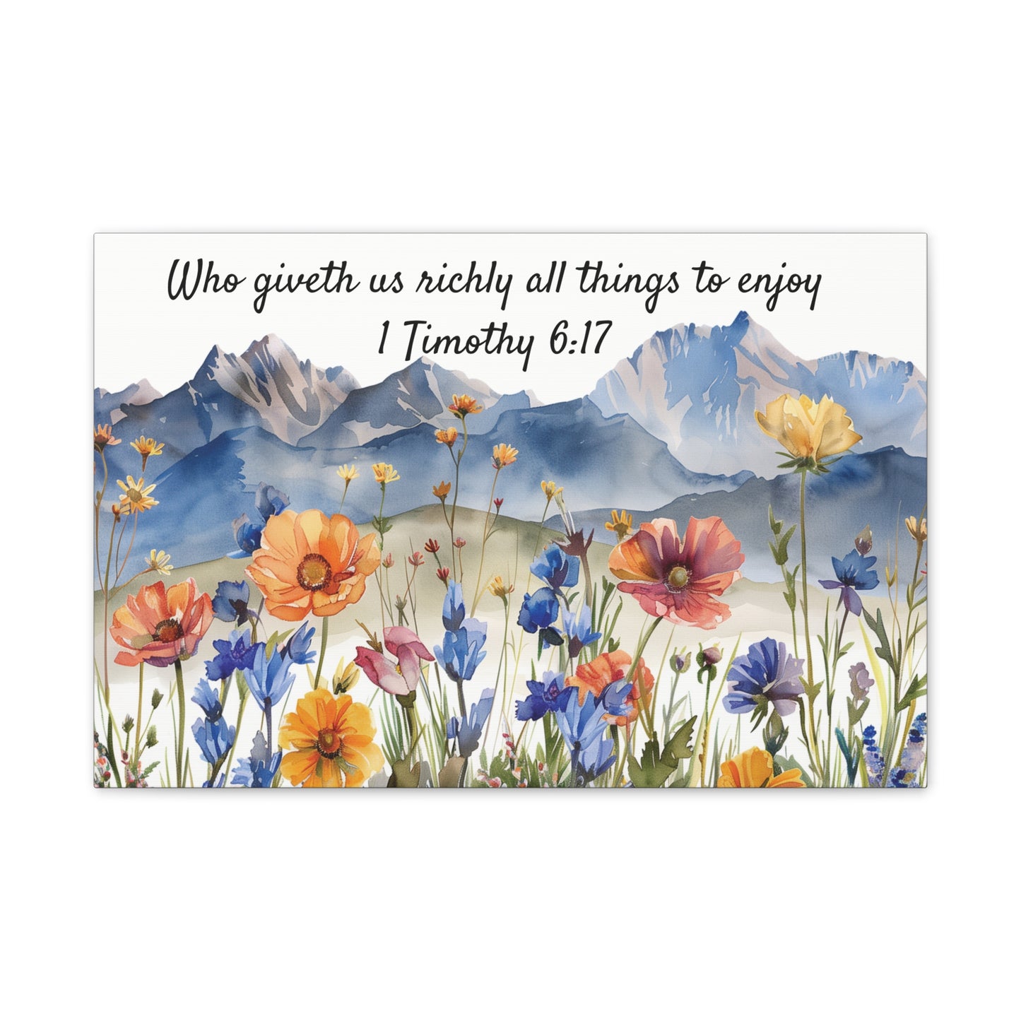 Colorado Bloom Art Canvas - Stunning Wildflower Art for Your Home - Print #6
